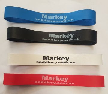 Helmet Rubber Bands, Individual Coloured, Markey Saddlery